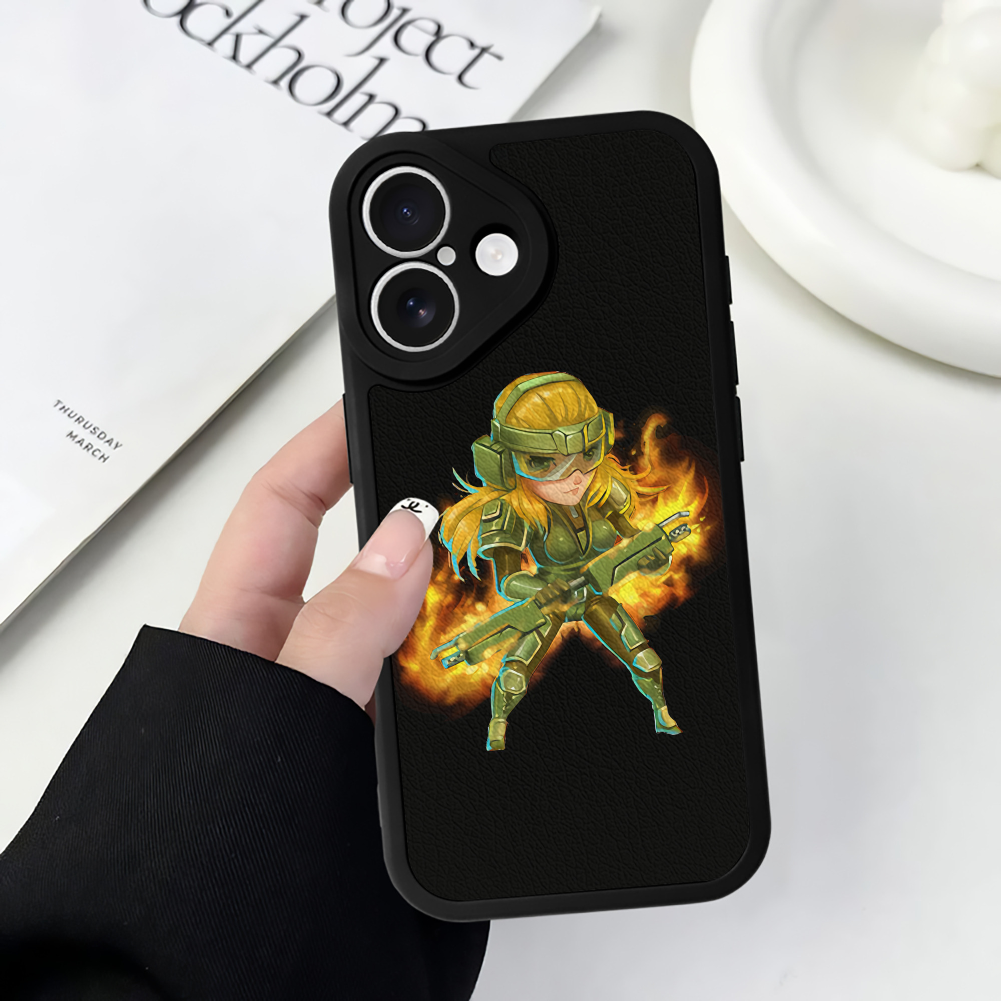 リーグ・オブ・レジェンド League of Legends LOL 【iPhone 16シリーズ対応】シリコンスマホケース（レザー調） 材質：シリコン